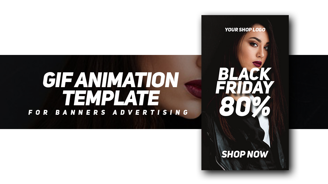 Free Download Professional GIF Animation for banners advertising  Intended For Animated Banner Template