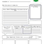 Free Editable Biography Graphic Organizer Examples  EdrawMax Online With Biography Book Report Template