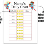 FREE Editable Daily Behavior Chart  Many Designs Are Available Inside Daily Behavior Report Template