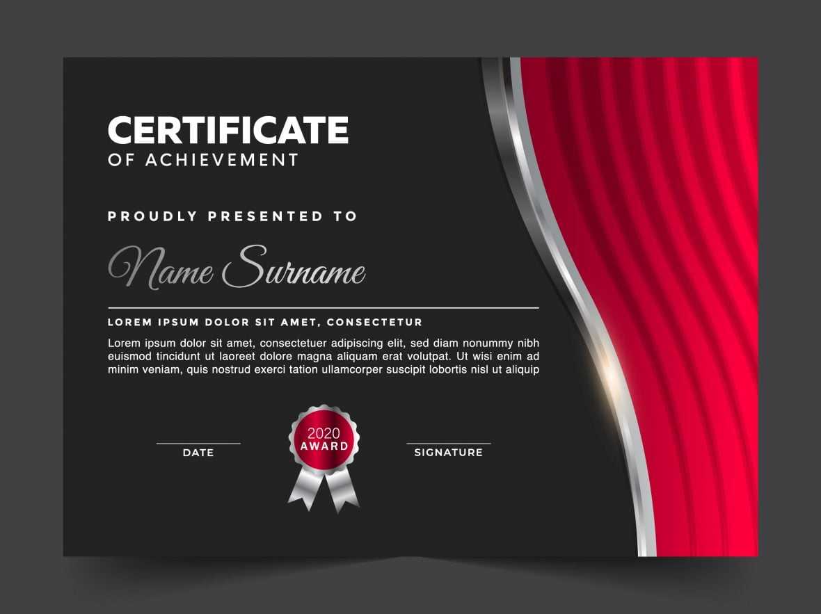 ??‍? Free Editable Landscape Modern Certificate Template  Intended For Landscape Certificate Templates