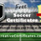 Free Editable Soccer Certificates – Customize Online For Soccer Certificate Template