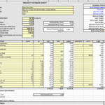 Free Excel Construction Templates For All Your Project Needs  Regarding Job Cost Report Template Excel