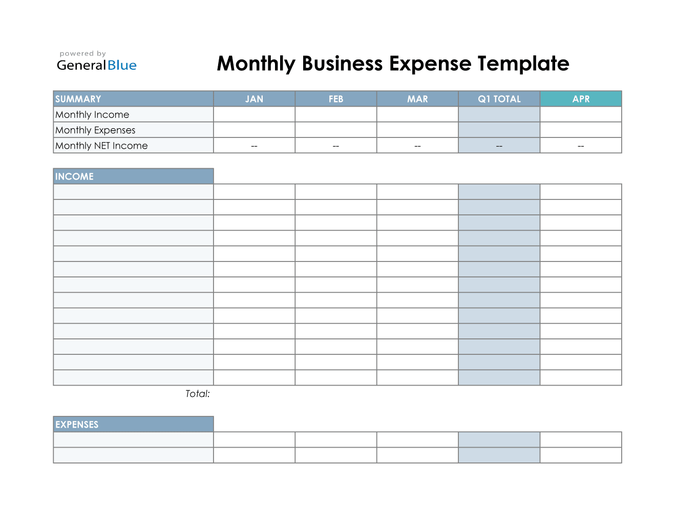 Free Excel Spreadsheet For Business Expenses In 10  Monday