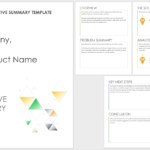 Free Executive Summary Templates  Smartsheet For Wrap Up Report Template