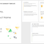 Free Executive Summary Templates  Smartsheet For Wrap Up Report Template