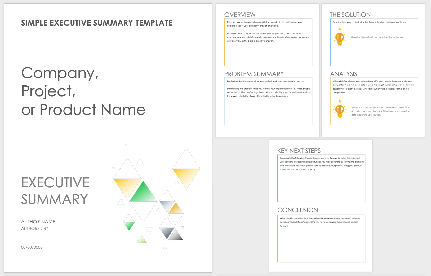 Free Executive Summary Templates  Smartsheet Intended For Report To Senior Management Template