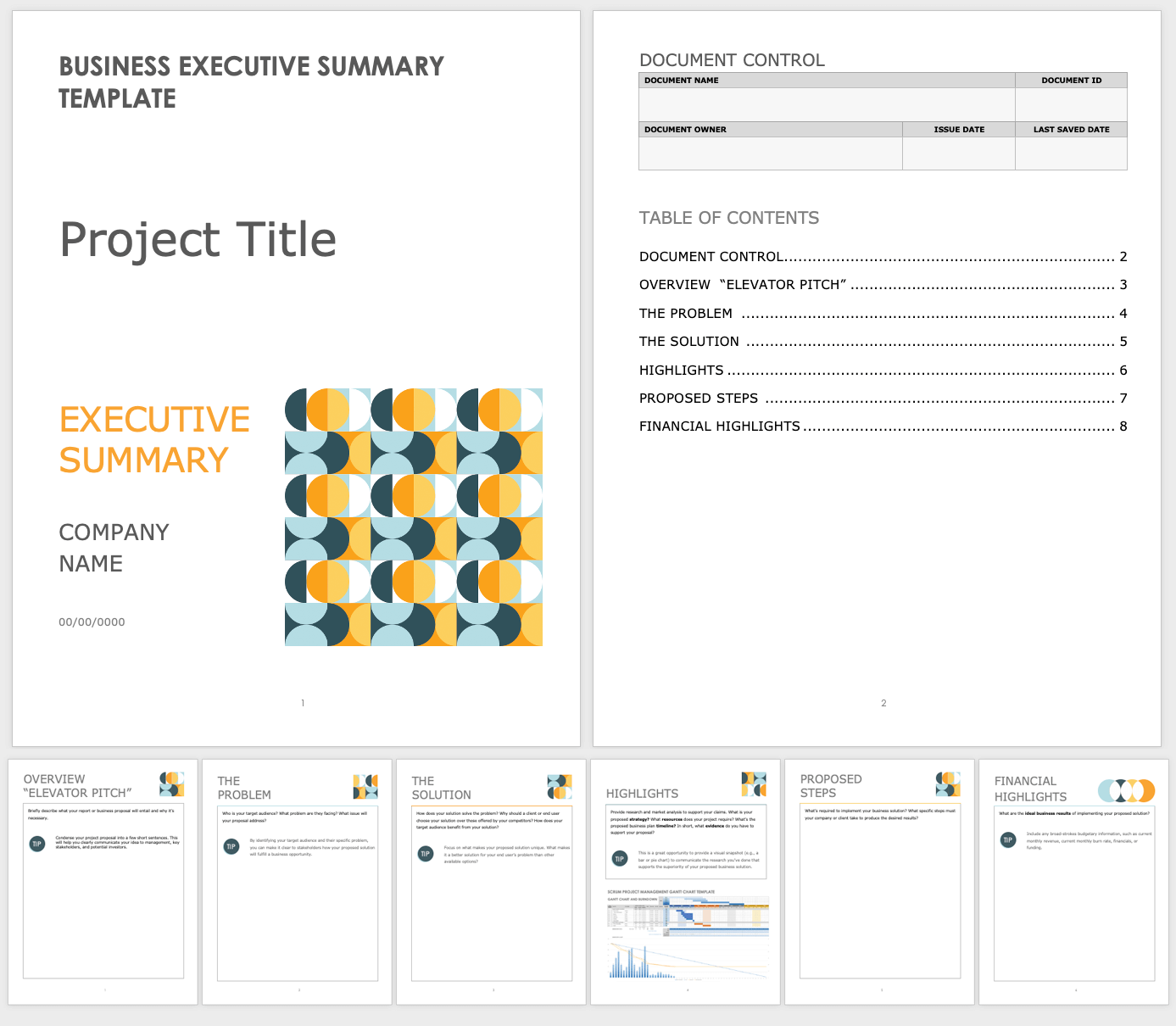 Free Executive Summary Templates Smartsheet With Regard To Executive Summary Report Template Free Executive Summary Templates Smartsheet With Regard To Executive Summary Report Template