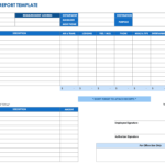 Free Expense Report Templates Smartsheet Inside Microsoft Word Expense Report Template