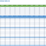 Free Expense Report Templates Smartsheet Pertaining To Expense Report Spreadsheet Template Excel