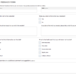 Free Feedback Form Templates  Smartsheet With Regard To Website Evaluation Report Template