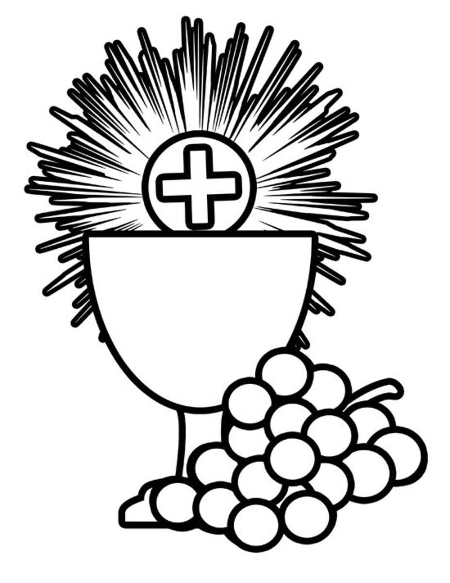 Free First Holy Communion Clip Art - FeltMagnet