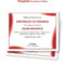 Free Free Fire Safety Certificate Template – Word  Template