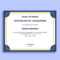 Free Free Software License Certificate Template – Word Template