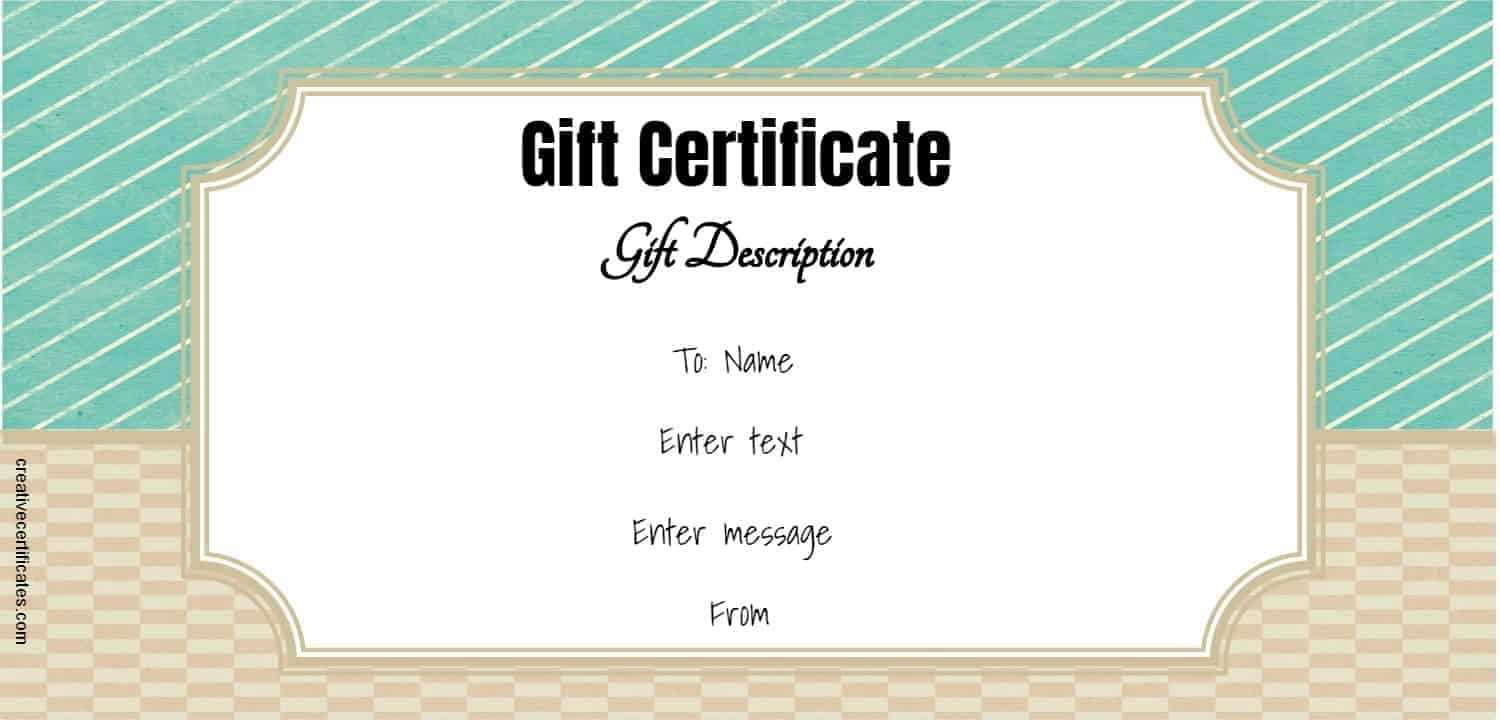 FREE Gift Certificate Template Customize Online and Print Throughout Gift Certificate Template Publisher FREE Gift Certificate Template Customize Online and Print Throughout Gift Certificate Template Publisher
