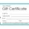 Free Gift Certificate Templates You Can Customize Within Gift Certificate Template Publisher