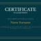 Free Google Slides Certificate Templates (Worth Checking Out) Regarding Mock Certificate Template