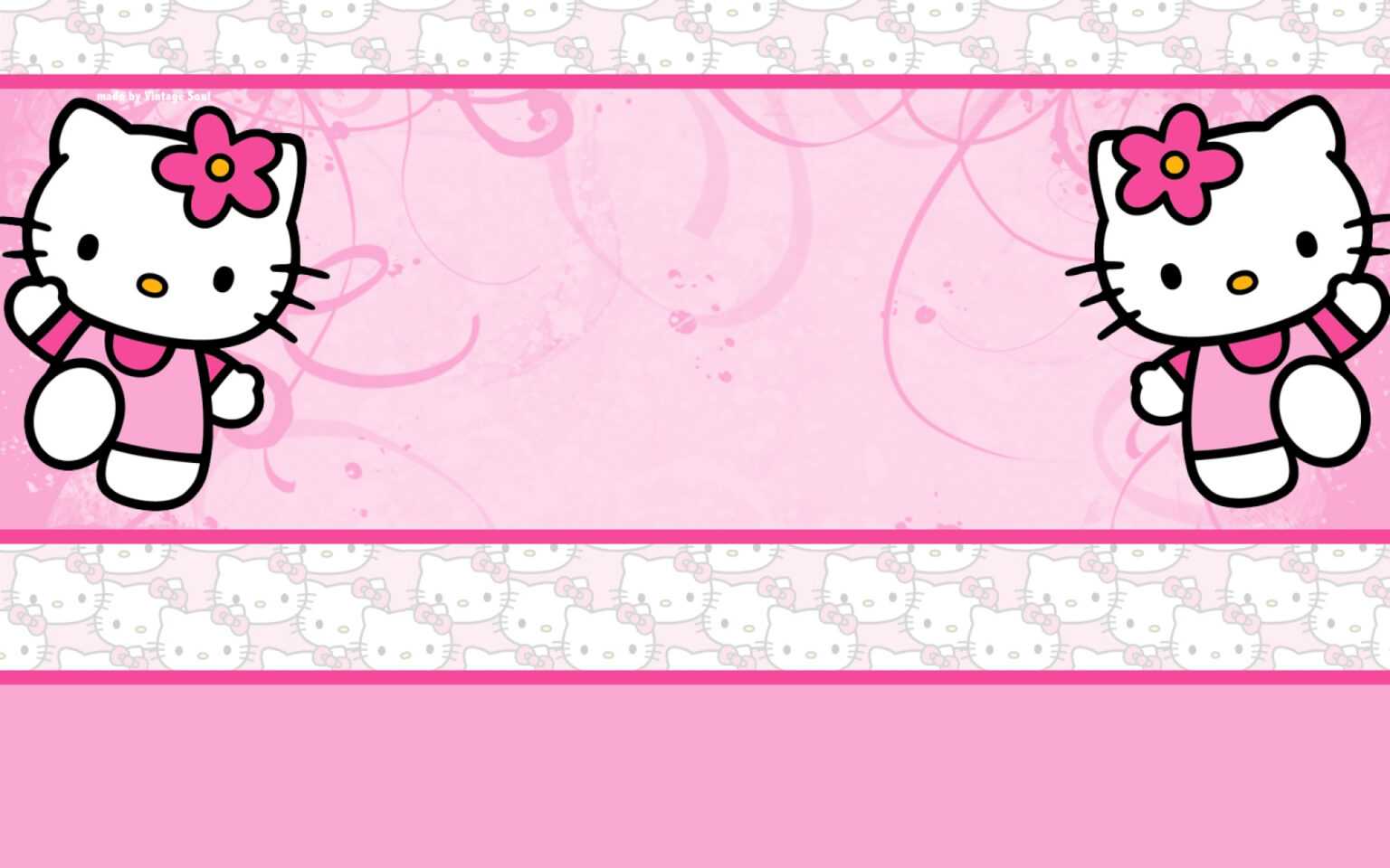 Hello Kitty Banner Template Rebeccachulew com Hello Kitty Banner Template Rebeccachulew com