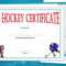 Free Hockey Certificate Templates For Download