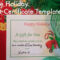 Free Holiday Gift Certificates Templates To Print – HubPages In Free Christmas Gift Certificate Templates