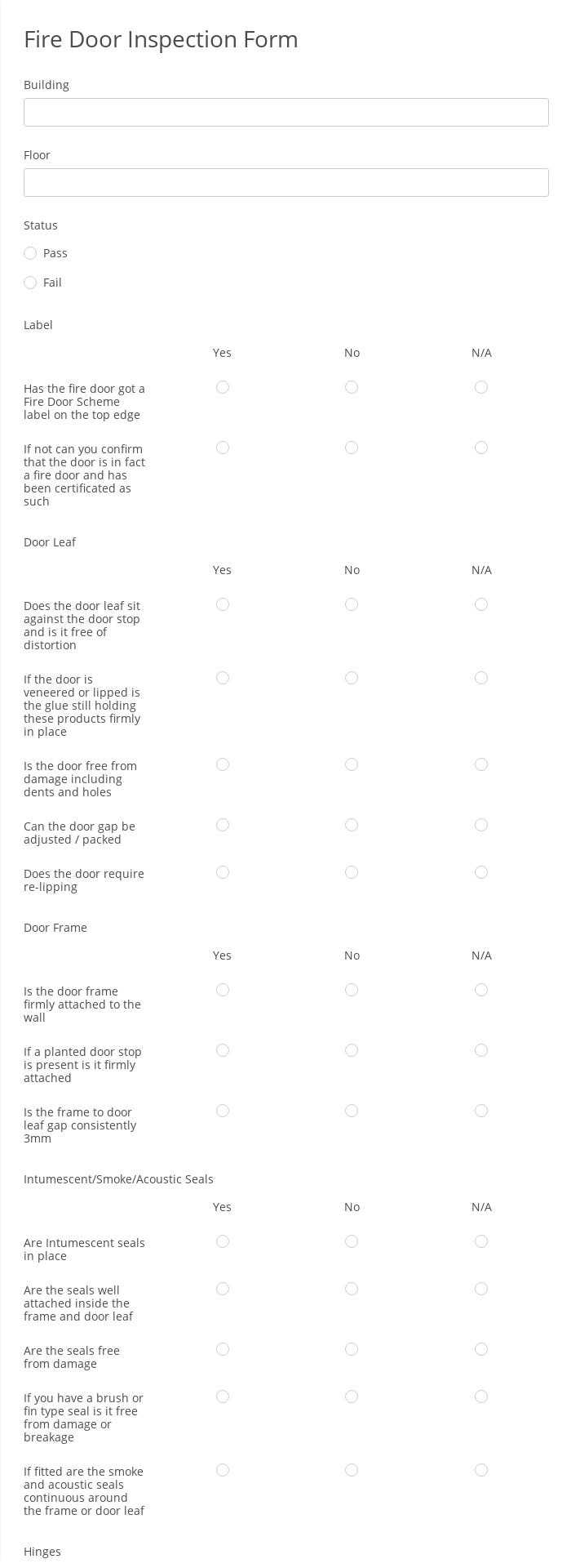 Free Inspection Form Templates  10FormBuilder Inside Pre Purchase Building Inspection Report Template