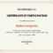 Free Music Participation Certificate Template – Word Template