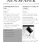 Free Newspaper Template Png, Download Free Newspaper Template Png With Regard To Blank Newspaper Template For Word