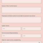 Free Non Conformance Report Form Template 10FormBuilder Throughout Ncr Report Template