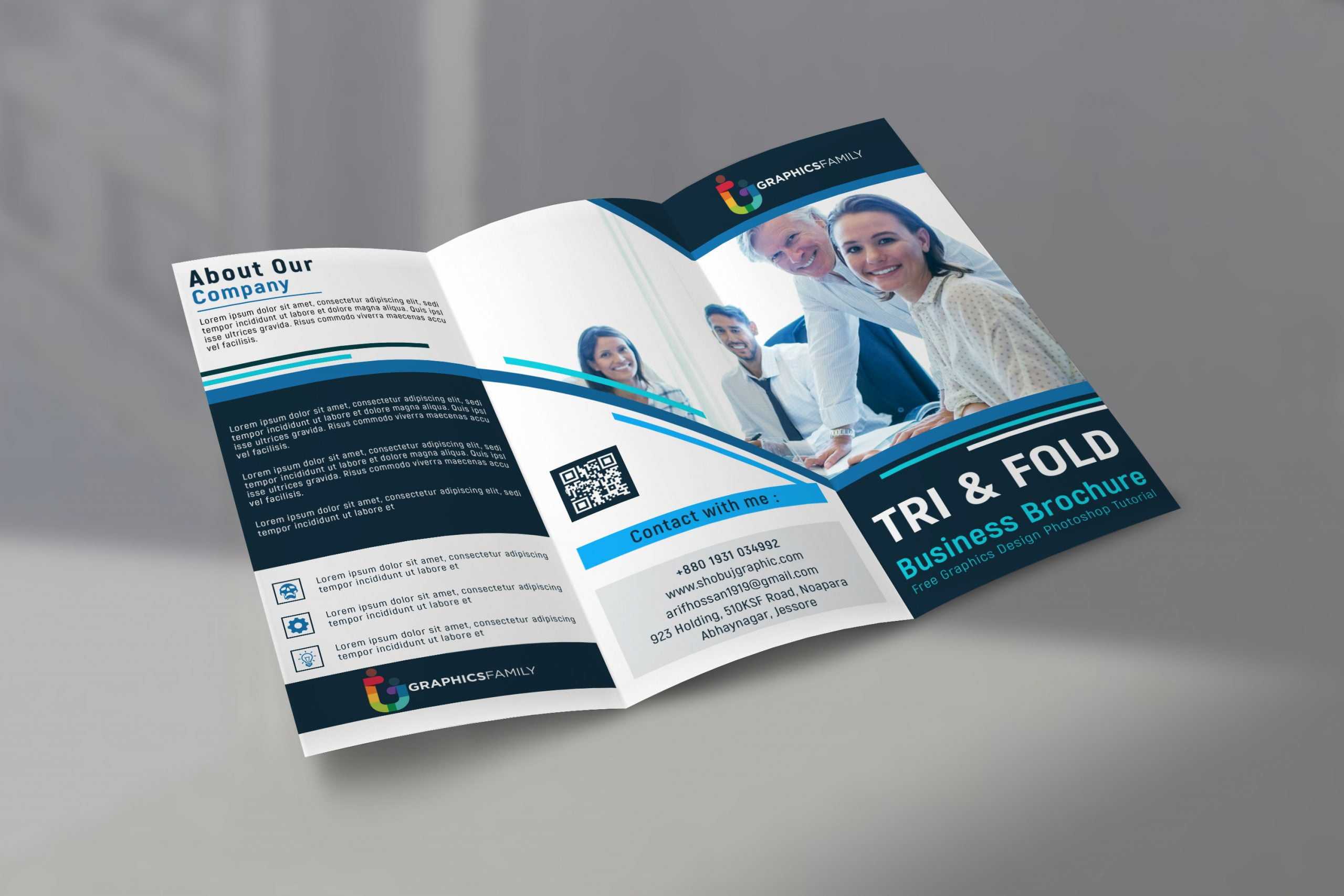 Free Online Specialist Tri Fold Brochure Design Template  Intended For Free Online Tri Fold Brochure Template