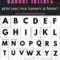 Free Printable ABC Banner Letters Template – Mimosas & Motherhood For Free Letter Templates For Banners