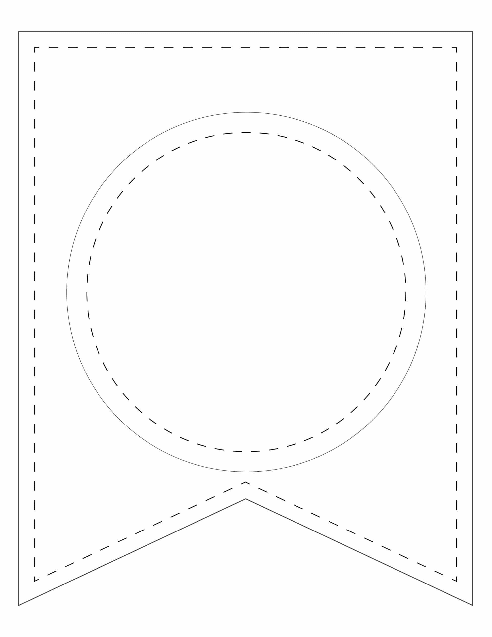 Free Printable Banner Templates (Blank Banners) - World of Printables Intended For Free Blank Banner Templates