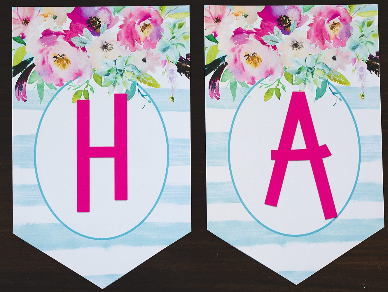 Free Printable Birthday Banner – Six Clever Sisters With Free Printable Happy Birthday Banner Templates