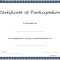 ?Free Printable Certificate Of Participation Templates (COP)? Throughout Certificate Of Participation Template Doc