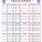 Free Printable Cleaning Schedule: Weekly And Deep Cleaning Regarding Blank Cleaning Schedule Template