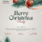 Free, Printable, Customizable Christmas Flyer Templates  Canva Within Christmas Brochure Templates Free