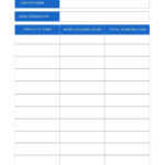Free Printable, Customizable Daily Report Templates  Canva Intended For Work Summary Report Template