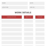 Free Printable, Customizable Daily Report Templates  Canva Pertaining To Daily Report Sheet Template