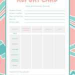 Free, Printable, Customizable Report Card Templates Canva Intended For Boyfriend Report Card Template