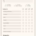 Free, Printable, Customizable Report Card Templates  Canva Regarding College Report Card Template