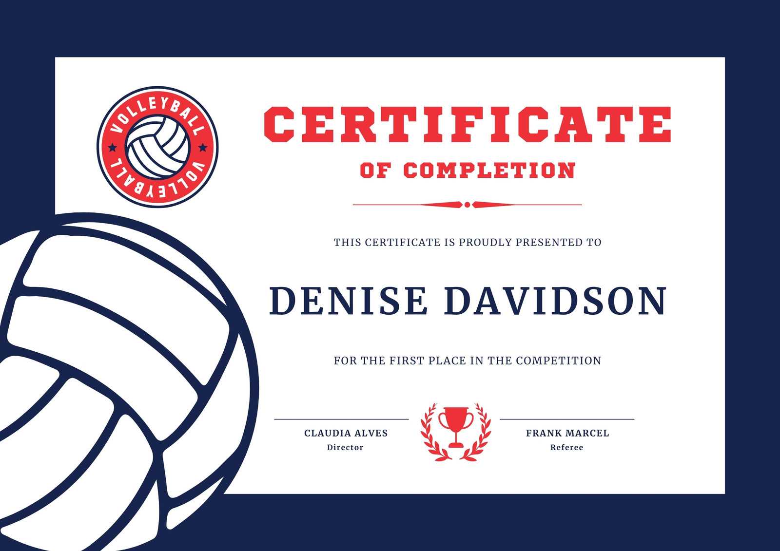 Free printable, customizable sport certificate templates  Canva For Running Certificates Templates Free