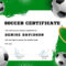 Free Printable, Customizable Sport Certificate Templates  Canva With Soccer Award Certificate Templates Free