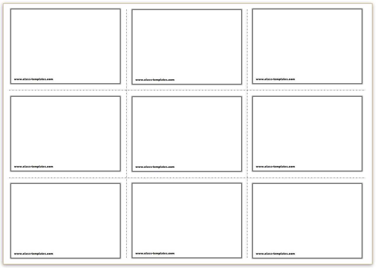 Free Printable Flash Cards Template Inside Free Printable Blank Flash Cards Template