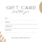 Free, Printable Gift Certificate Templates To Customize  Canva For Fillable Gift Certificate Template Free