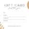 Free, Printable Gift Certificate Templates To Customize Canva For Gift Certificate Template Publisher
