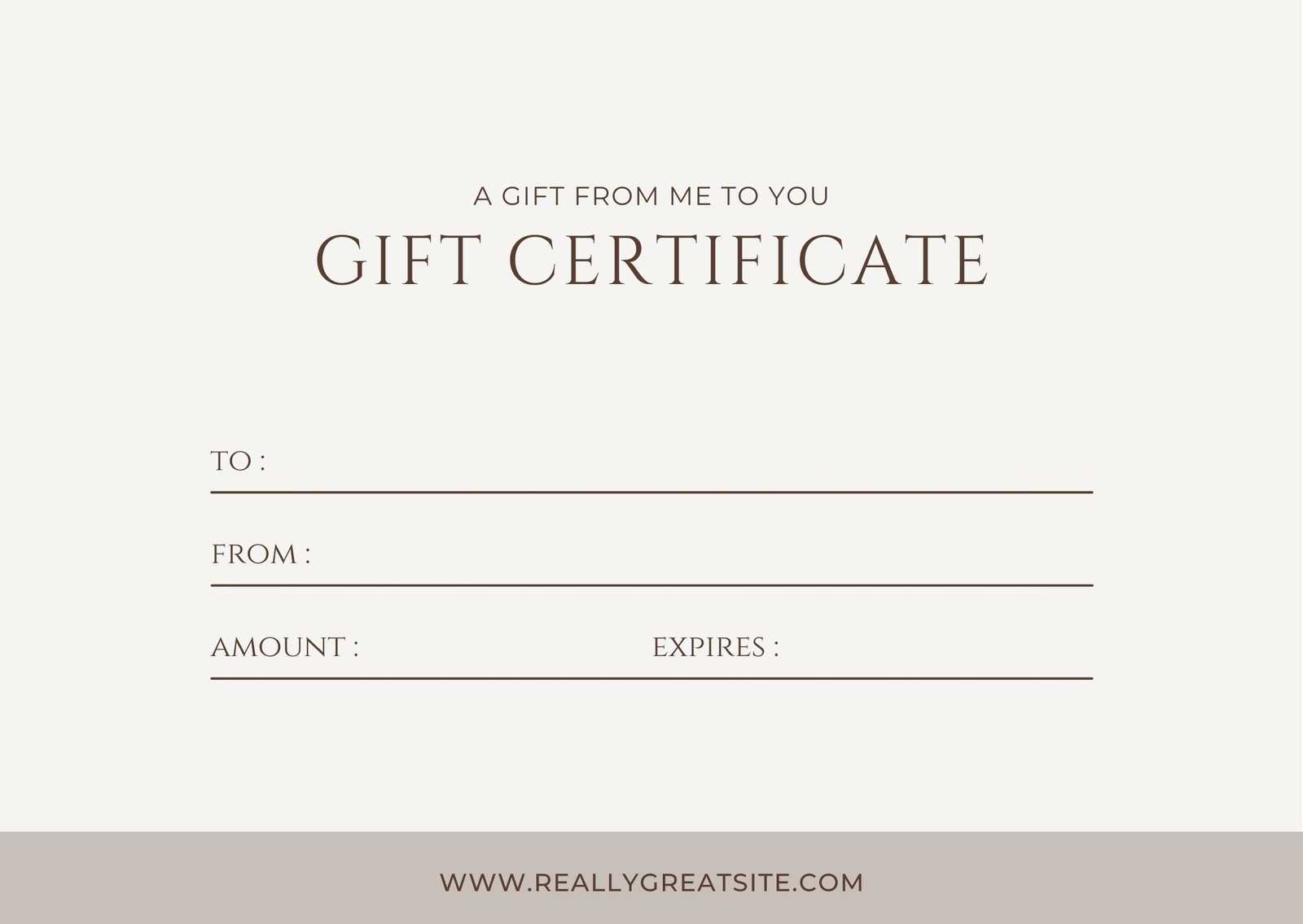 Free, Printable Gift Certificate Templates To Customize  Canva For Restaurant Gift Certificate Template