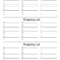 Free Printable Grocery List Templates (PDF): Shopping Lists – DIY  Inside Blank Grocery Shopping List Template