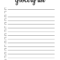 Free Printable Grocery List Templates (PDF): Shopping Lists – DIY  Regarding Blank Grocery Shopping List Template