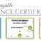 FREE Printable Perfect Attendance Certificate Templates Customizable Throughout Attendance Certificate Template Word