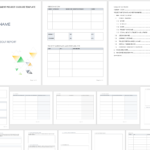 Free Project Closeout Templates  Smartsheet In Closure Report Template