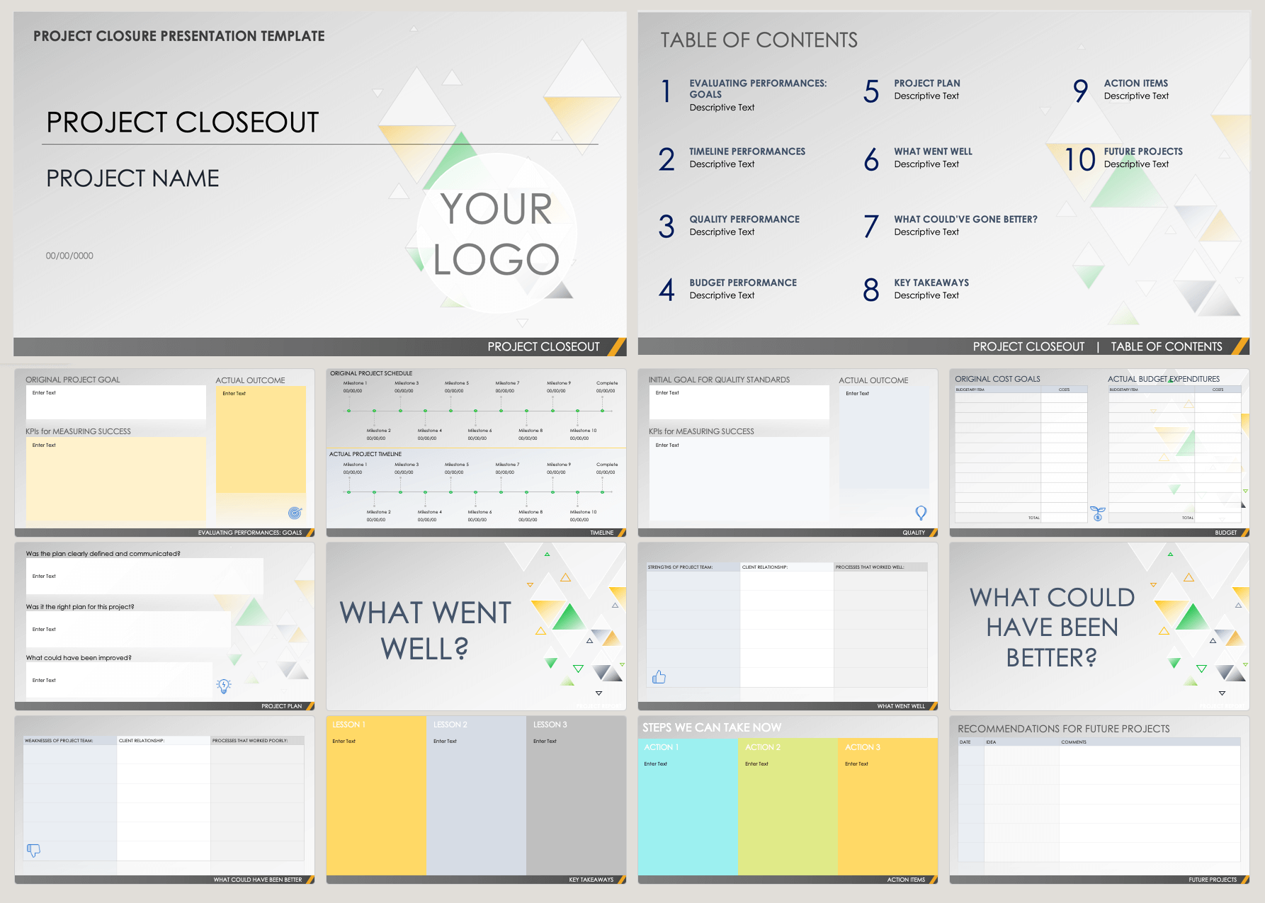 Free Project Closeout Templates  Smartsheet Pertaining To Project Closure Report Template Ppt