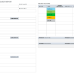 Free Project Report Templates  Smartsheet For Simple Project Report Template